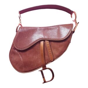 Dior Brown Saddle Bag